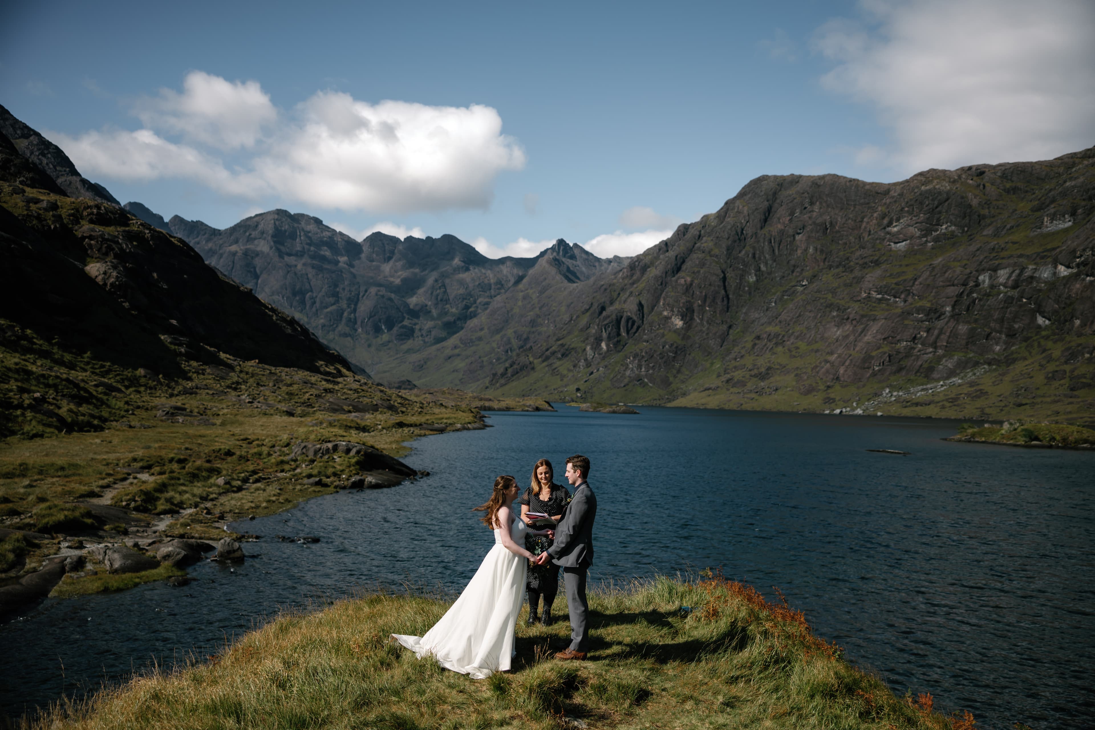 Sara and Spencer at Sligachan in Skye